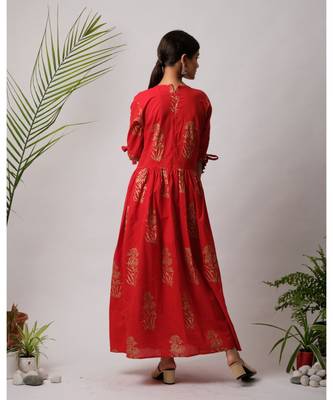 Qorum Cotton Long Dress 2