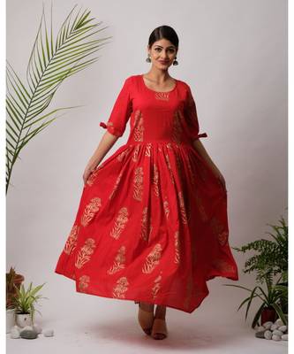 Qorum Cotton Long Dress 1
