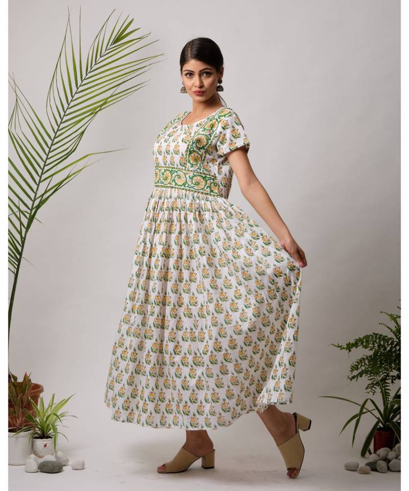 Rasa Cotton Long Dress