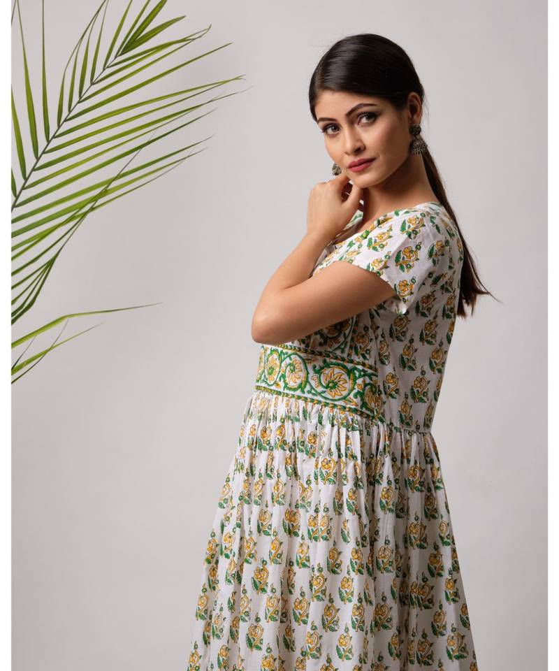 Rasa Cotton Long Dress