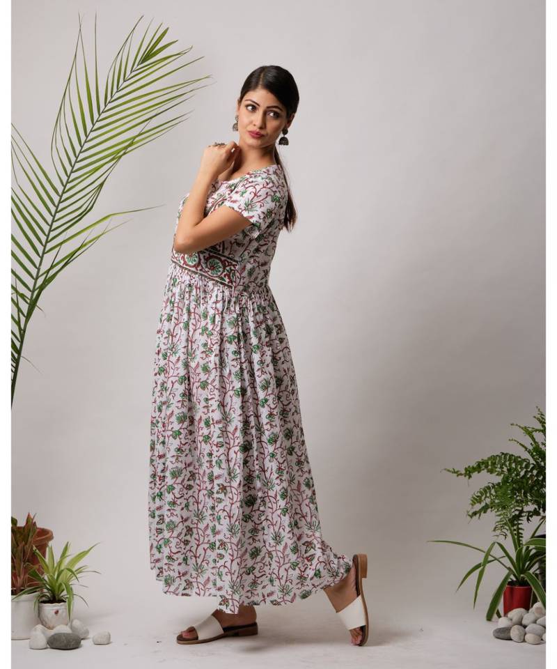 Bahara  Cotton Long Dress