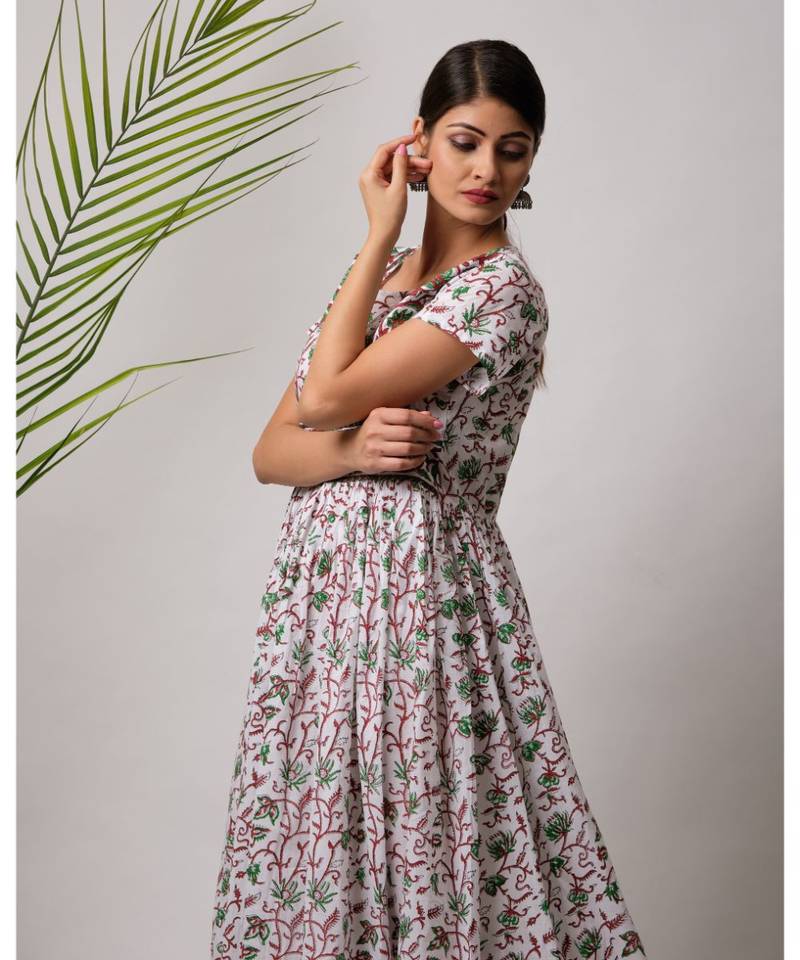 Bahara  Cotton Long Dress