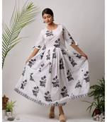 Port Cotton Long Dress