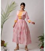 Muni Cotton Long Dress