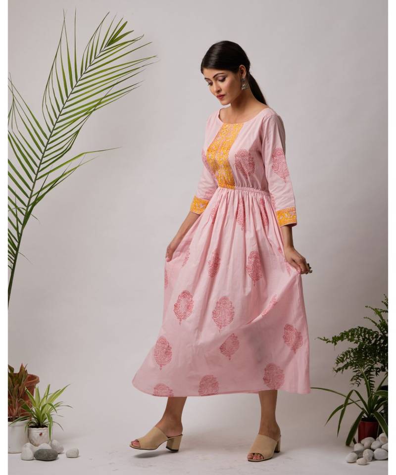 Muni Cotton Long Dress