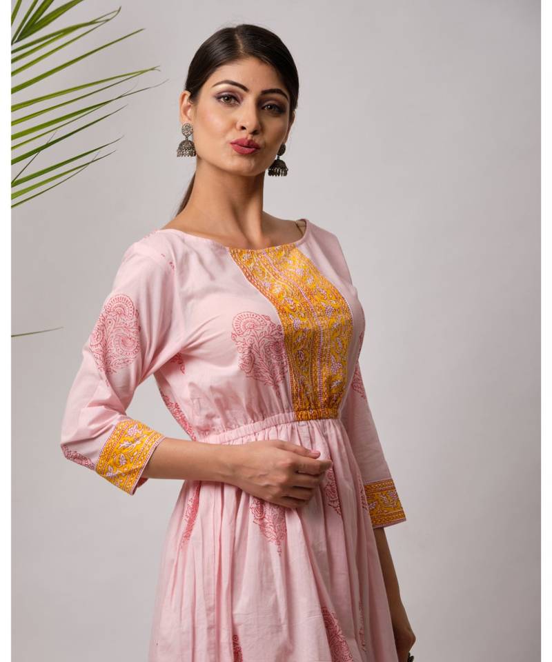 Muni Cotton Long Dress