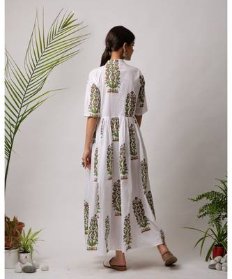 Jaan Cotton Long Dress 2