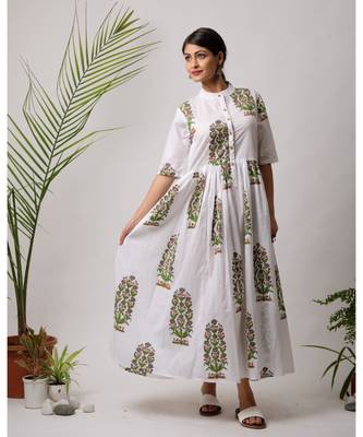 Jaan Cotton Long Dress 1
