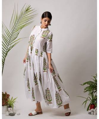 Jaan Cotton Long Dress 3