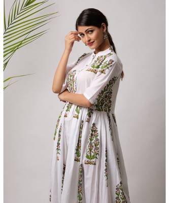 Jaan Cotton Long Dress 4