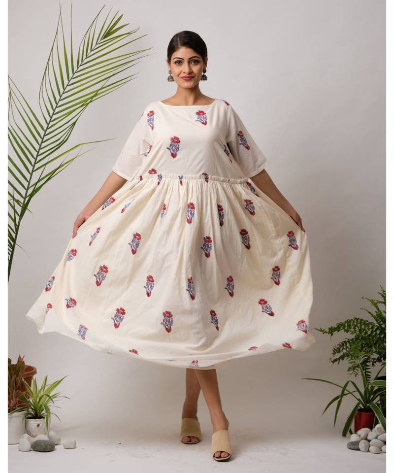 Mirda Cotton Long Dress