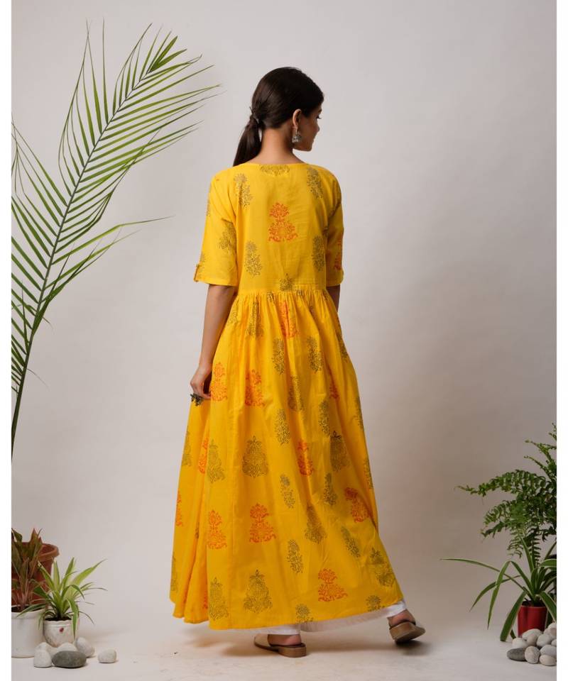 Zora Cotton Long Dress