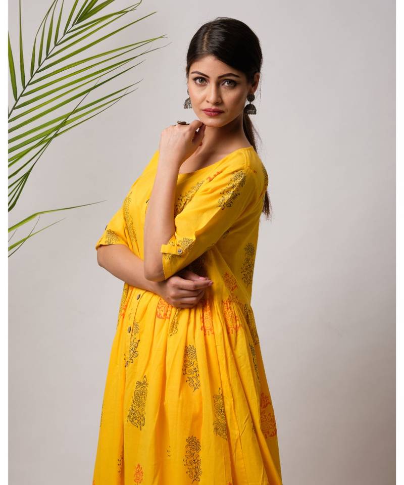 Zora Cotton Long Dress