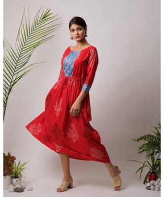 Rosa Cotton Long Dress 1