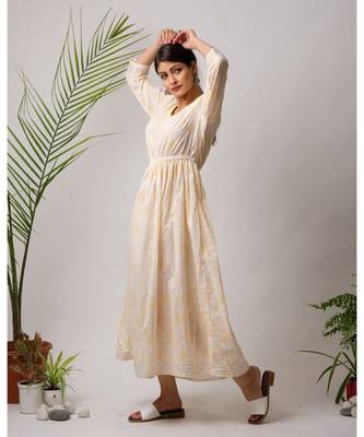 Tora Cotton Long Dress 1
