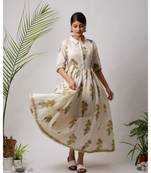 Trema Cotton Long Dress