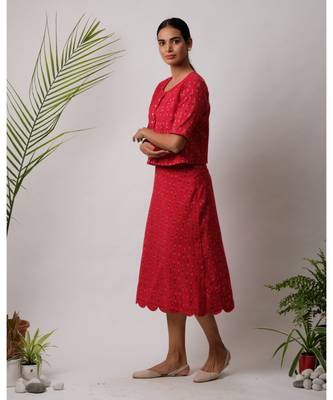 Anna Cotton Skirt and Top 1