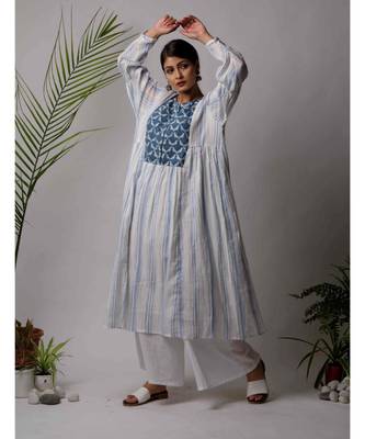 Aiko Cotton Kurta and Pant Set two 1