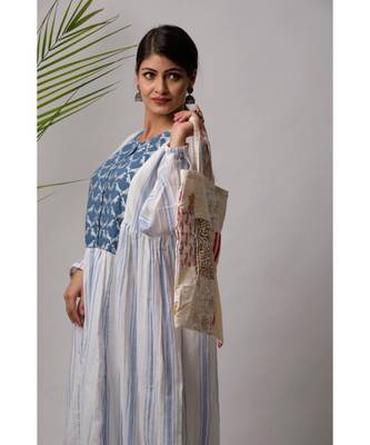 Aiko Cotton Kurta and Pant Set two 2