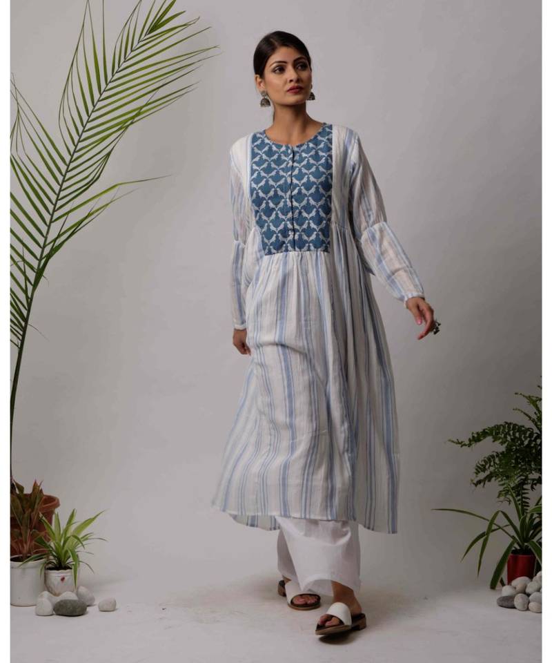 Aiko Cotton Kurta and Pant Set two