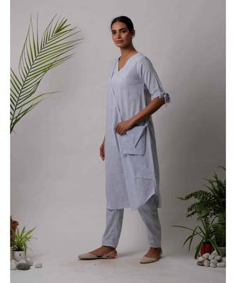Dai Cotton Kurta and Pant Set two 2