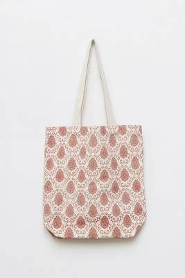 Canvas Hand-printed Shopping Bags 3