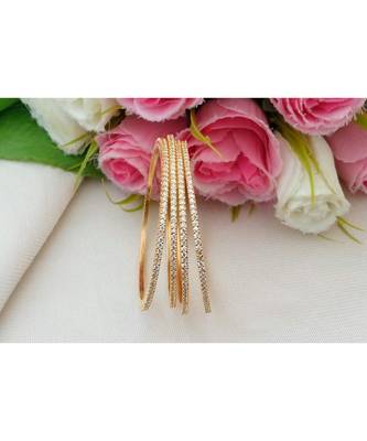 Cute Designer Cubic Zircon Stone Bangles 1