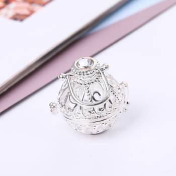 Silver cubic zirconia pendants 1