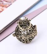 Grey cubic zirconia pendants