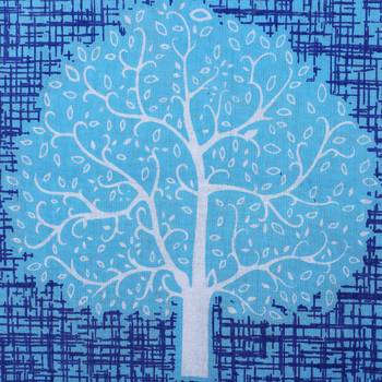 blue Cotton Printed Pillow Covers 3 Sets (6 Pieces) 3