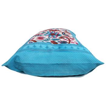 green Cotton Printed Pillow Covers 3 Sets (6 Pieces) 2
