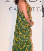 Multi color Digital Print Georgette Bollywood Saree With Blouse