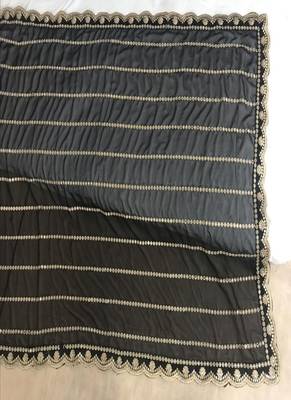 Black Embbroidery Work Georgette Bollywood Saree With Blouse 2