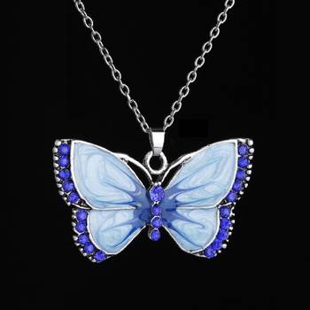 Blue cubic zirconia pendants 1