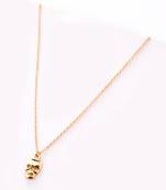 Yellow cubic zirconia pendants