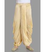 beige  dupion dhoti