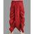 red  dupion dhoti