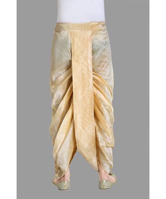 beige  dupion dhoti 2