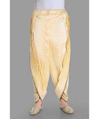 beige  dupion dhoti 1
