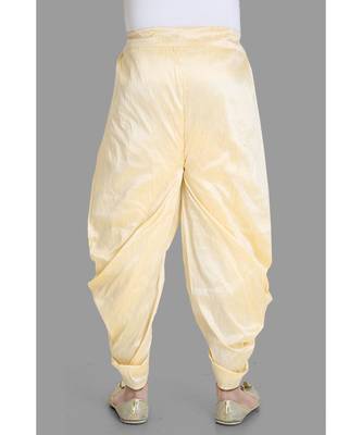 beige  dupion dhoti 2