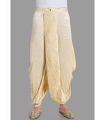 beige  dupion dhoti