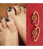Gold Toe Rings