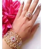 Gold American Diamonds Bracelets