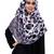 Women'S Animal Printed Tibetian Silk Scarf Hijab Dupatta