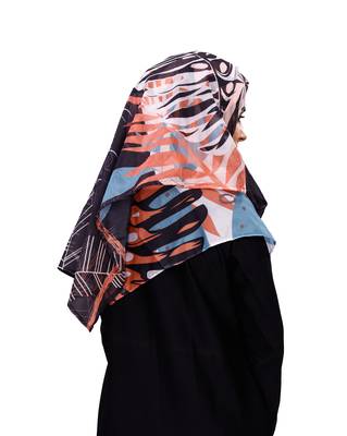 Women'S Floral Printed Soft Silk Scarf Hijab Dupatta 4