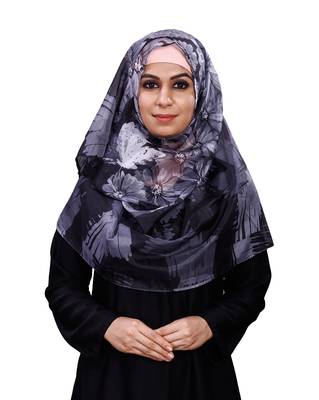 Women'S Multi Color Festive Wear Printed Scarf Hijab Dupatta 2