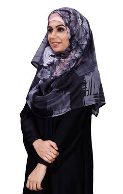 Women'S Multi Color Festive Wear Printed Scarf Hijab Dupatta 3