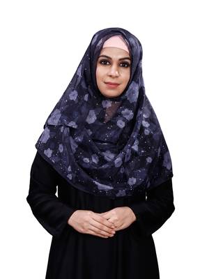 Women'S Daily Wear Printed Tibetian Silk Hijab 2