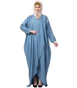 Loose Fit Denim Abaya