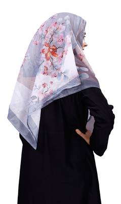 Women'S Occasion Wear Printed Tibetian Silk Scarf Hijab Dupatta 5